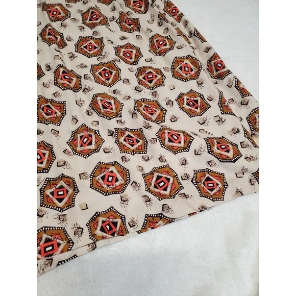 Vintage Cropped Wide Leg Pants 12 Vest Top Medium Set Outfit Bohemian Festival - Picture 7 of 16